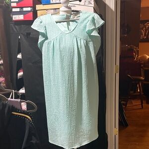36c# Haptics W Sz S Mint Green Women's nightgown. NWOT/EUC FIRM $20 PRICE